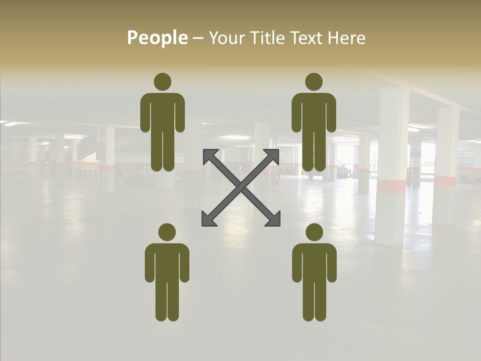 Wide City Shop PowerPoint Template