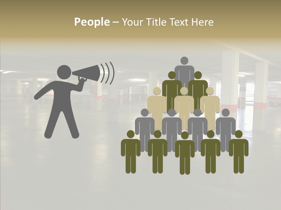 Wide City Shop PowerPoint Template