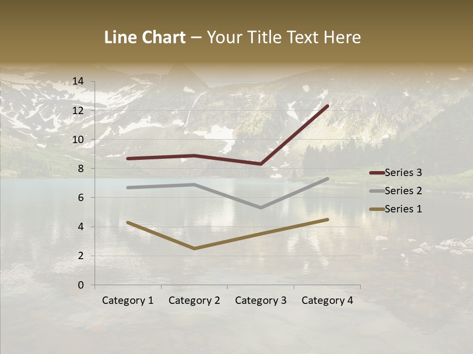 Turquoise Sky Sunset PowerPoint Template