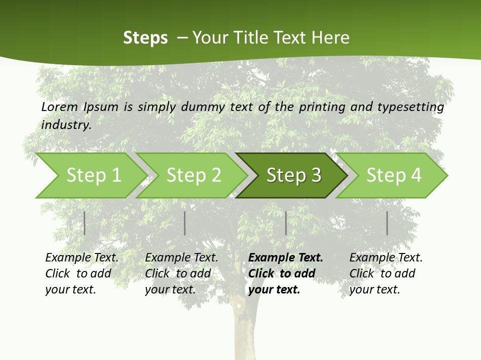 Individual Stem Environment PowerPoint Template