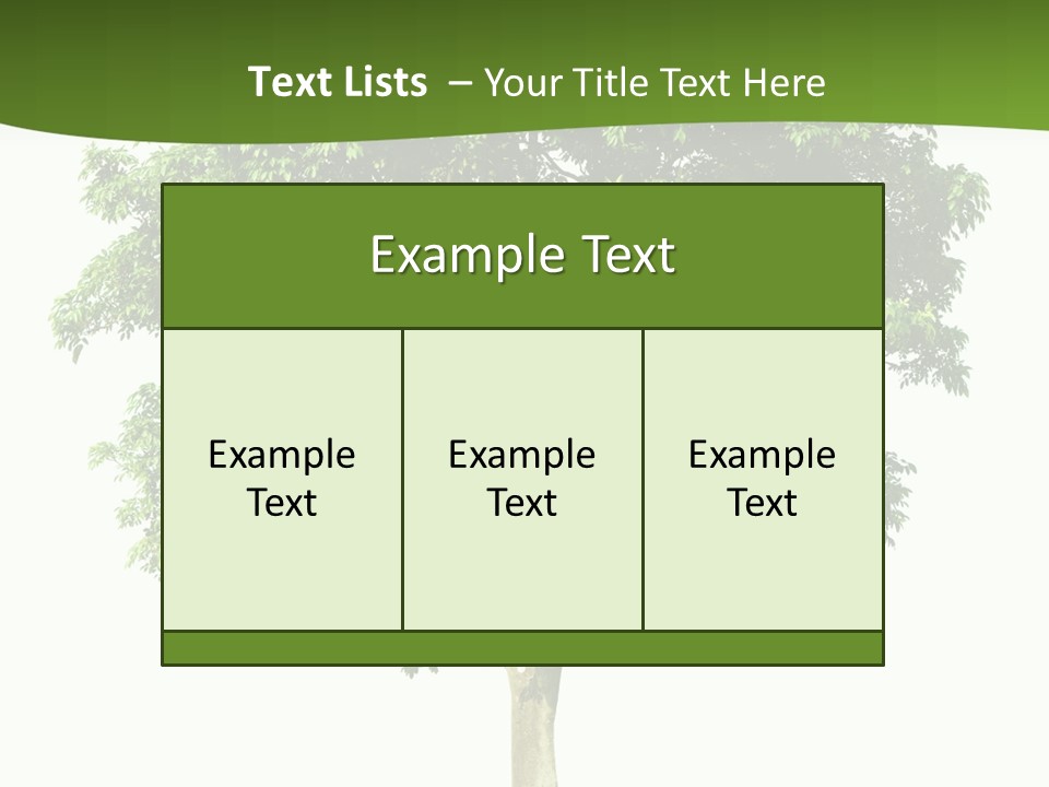 Individual Stem Environment PowerPoint Template