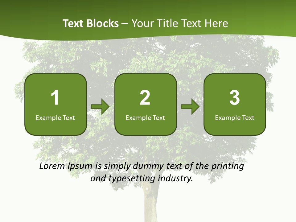 Individual Stem Environment PowerPoint Template