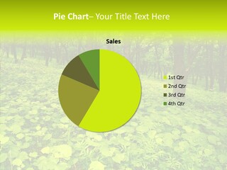 Branch Growth Shrub PowerPoint Template