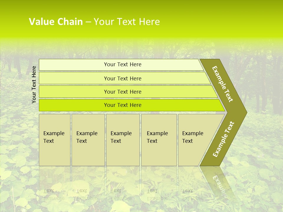 Branch Growth Shrub PowerPoint Template