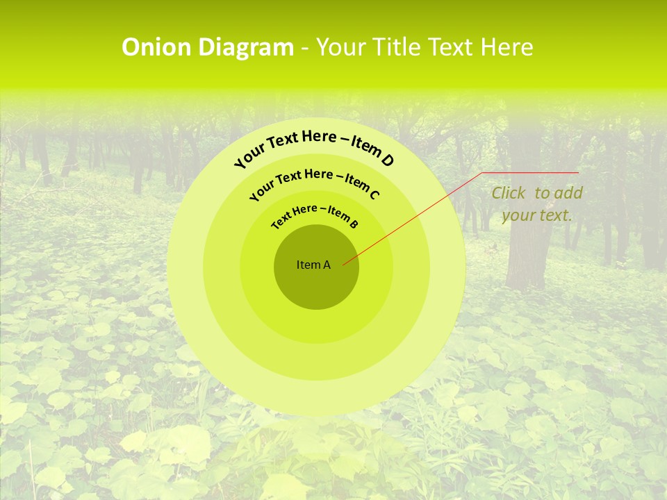 Branch Growth Shrub PowerPoint Template