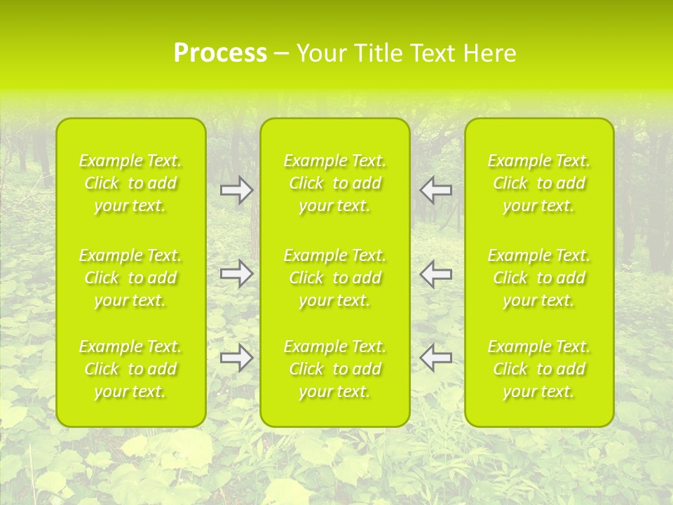 Branch Growth Shrub PowerPoint Template