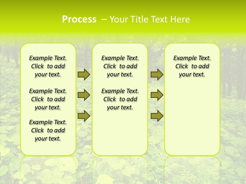 Branch Growth Shrub PowerPoint Template