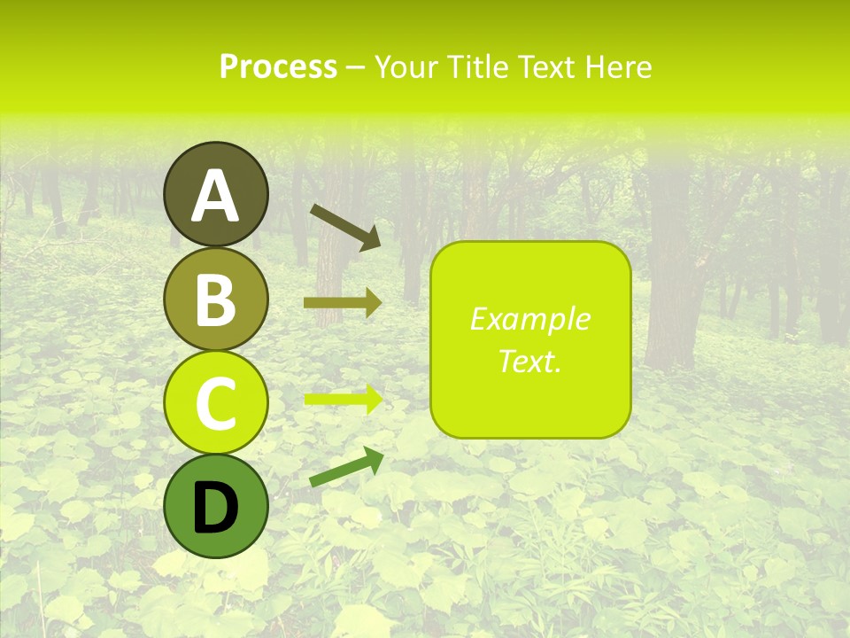 Branch Growth Shrub PowerPoint Template