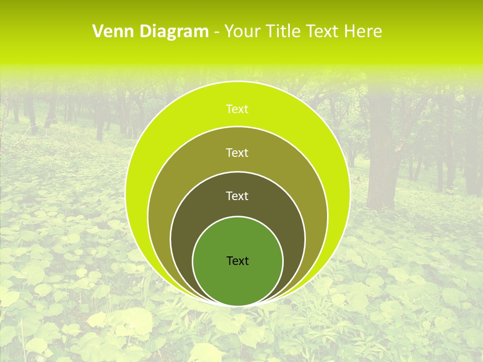 Branch Growth Shrub PowerPoint Template