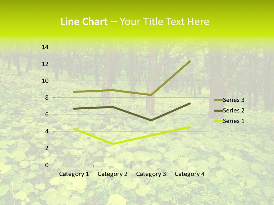 Branch Growth Shrub PowerPoint Template