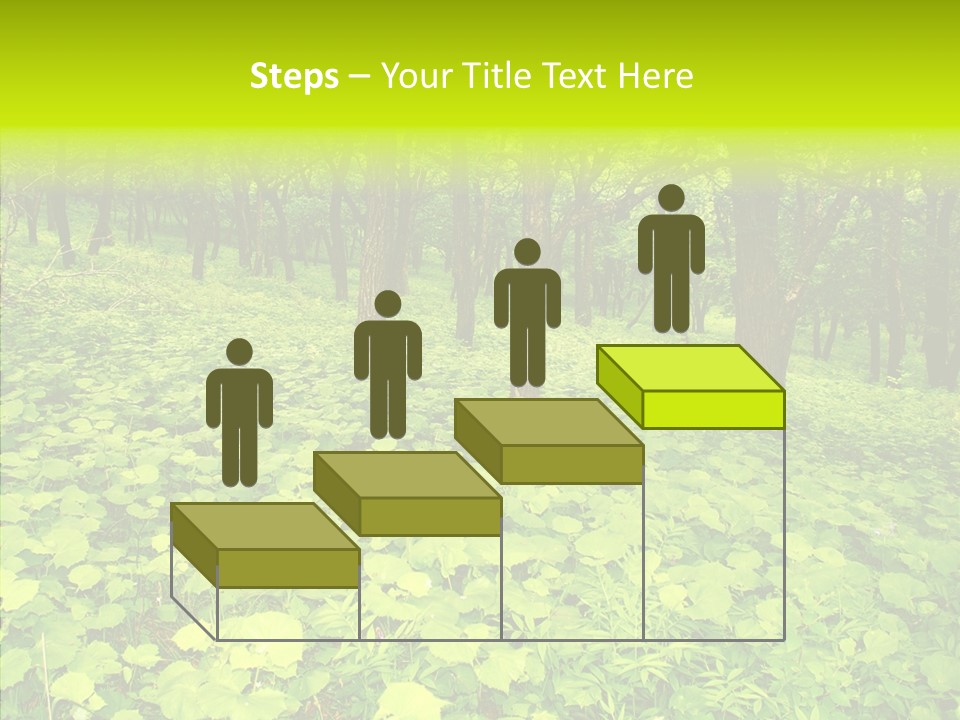 Branch Growth Shrub PowerPoint Template