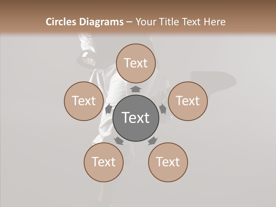 Rap Pose Breakdancing PowerPoint Template