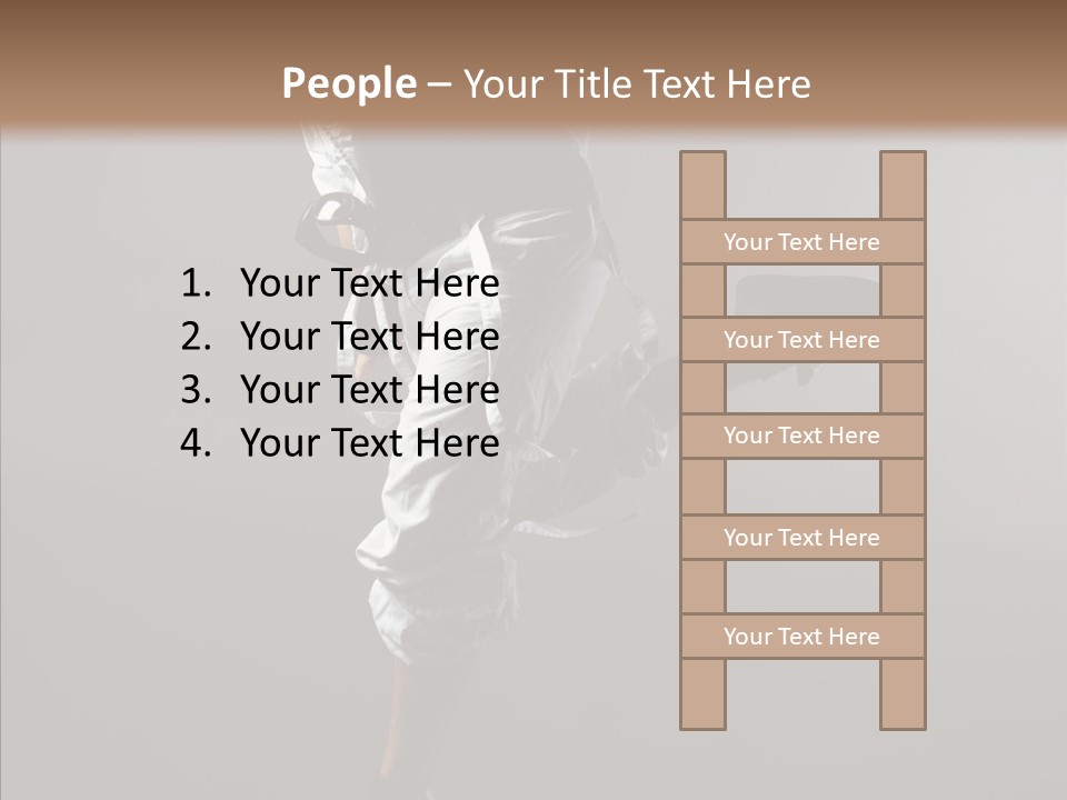 Rap Pose Breakdancing PowerPoint Template