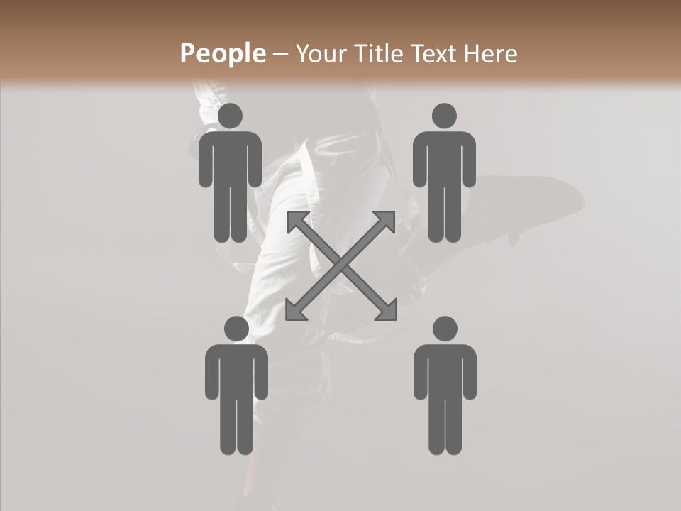 Rap Pose Breakdancing PowerPoint Template