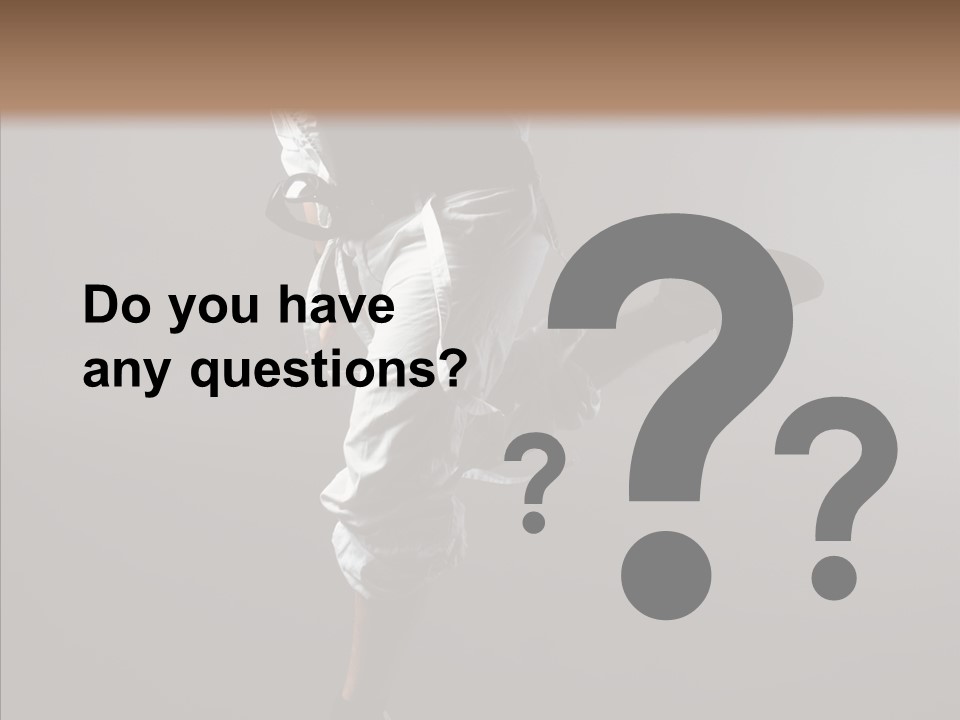 Rap Pose Breakdancing PowerPoint Template