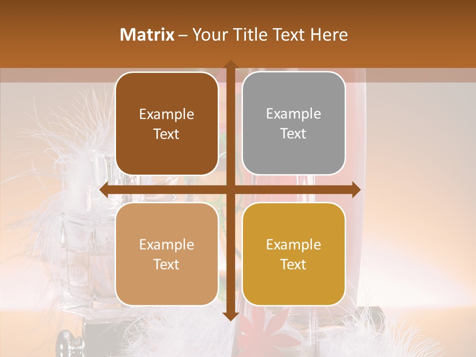 Liquid Female Senses PowerPoint Template