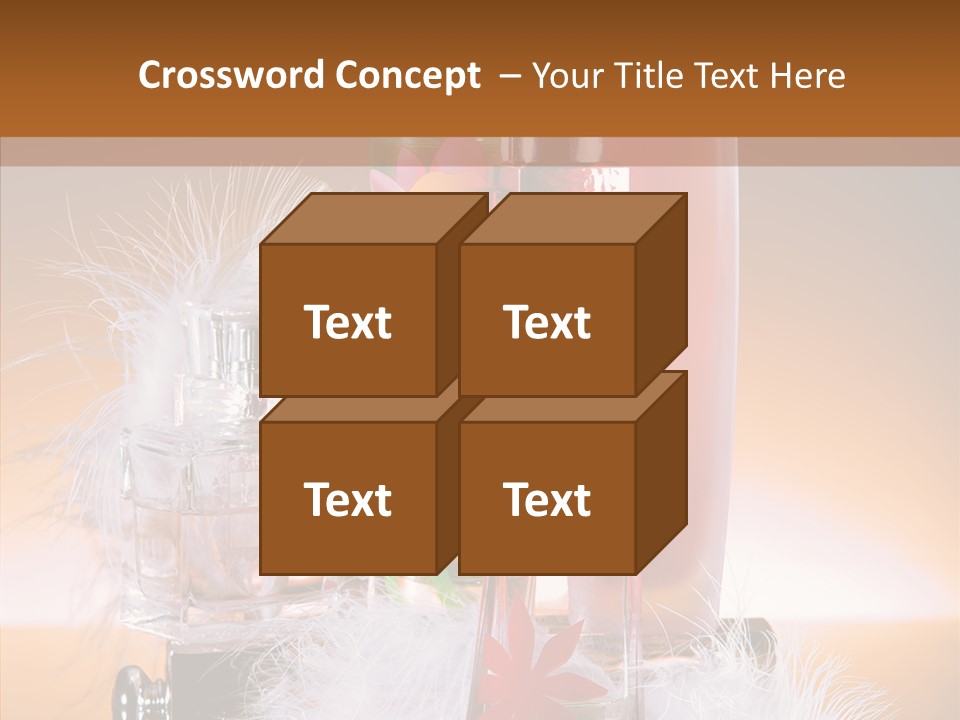 Liquid Female Senses PowerPoint Template