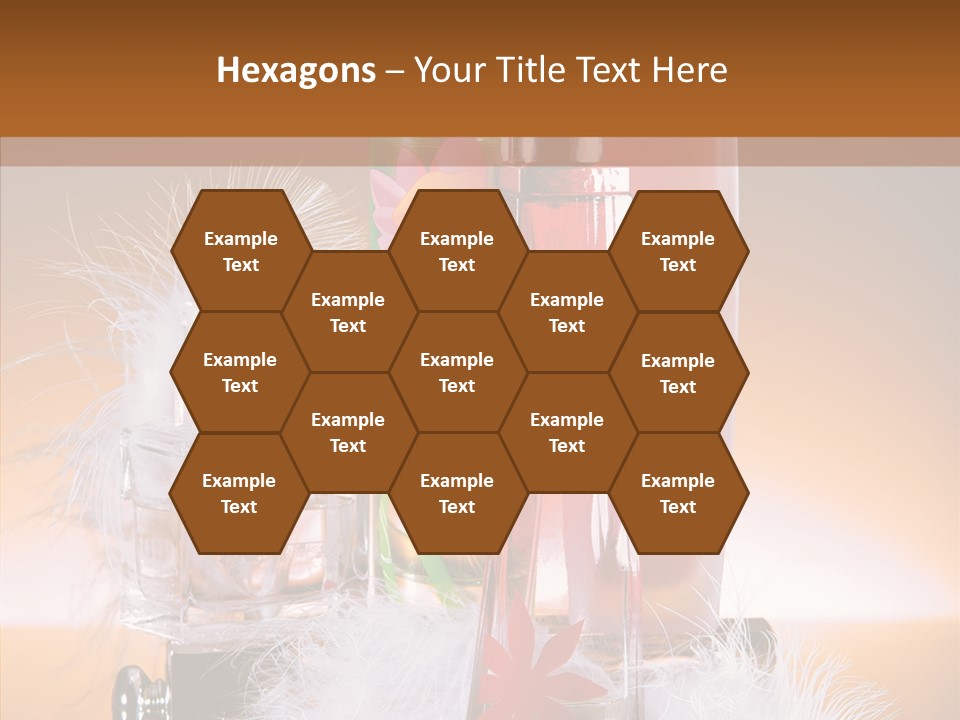 Liquid Female Senses PowerPoint Template