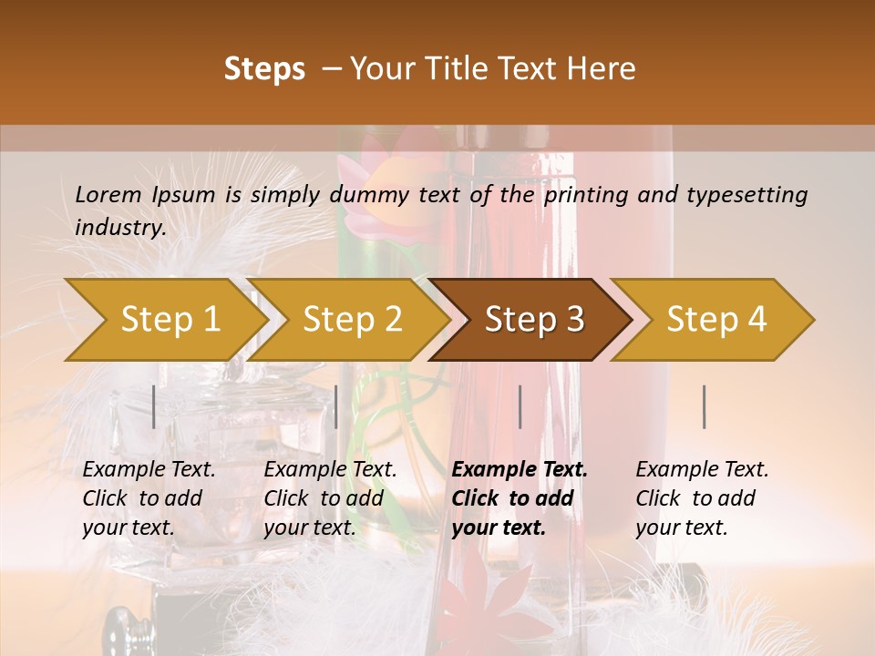 Liquid Female Senses PowerPoint Template