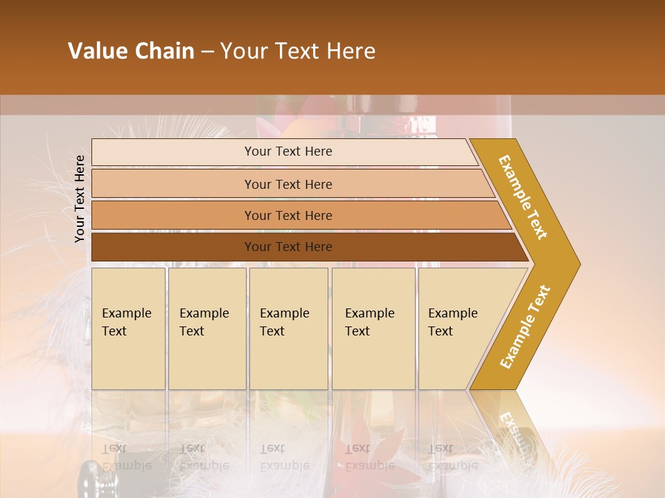Liquid Female Senses PowerPoint Template
