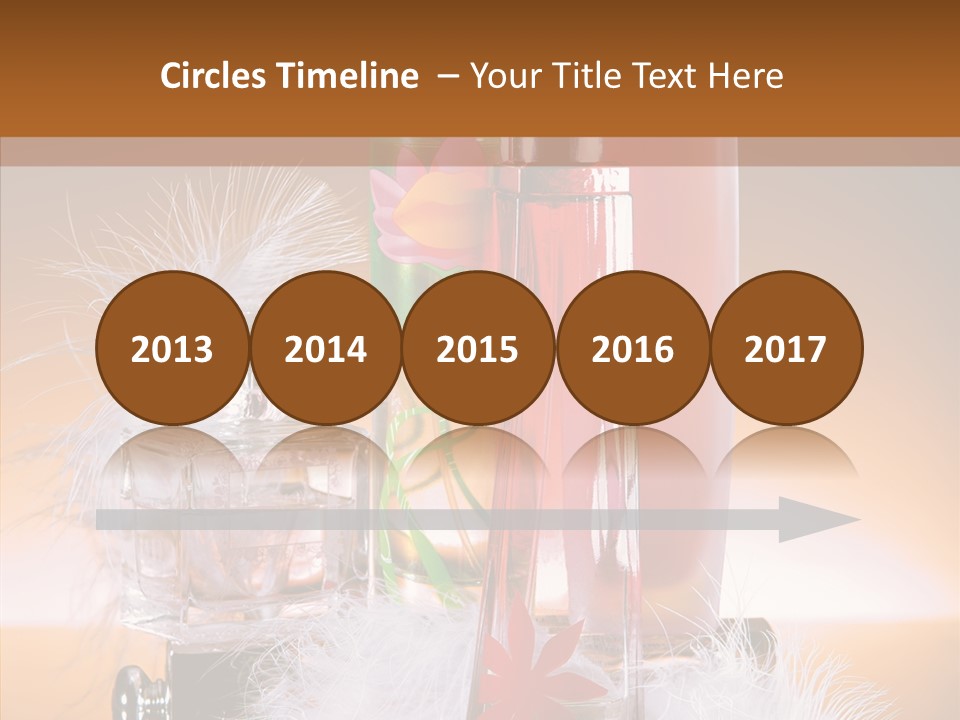 Liquid Female Senses PowerPoint Template