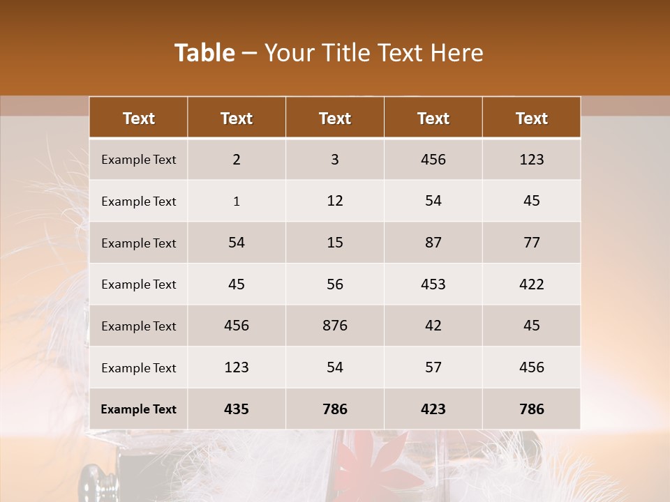 Liquid Female Senses PowerPoint Template