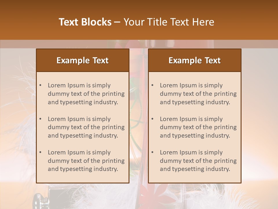 Liquid Female Senses PowerPoint Template