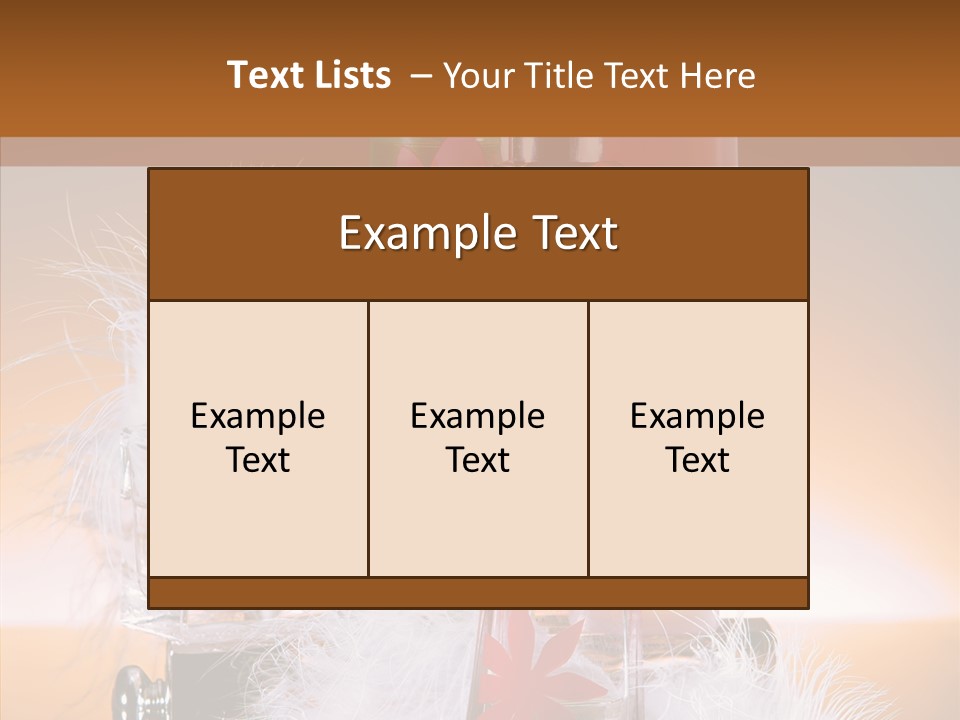 Liquid Female Senses PowerPoint Template