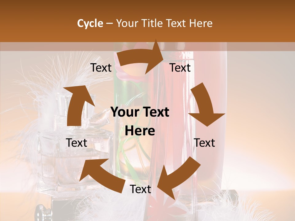 Liquid Female Senses PowerPoint Template