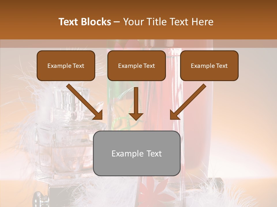 Liquid Female Senses PowerPoint Template