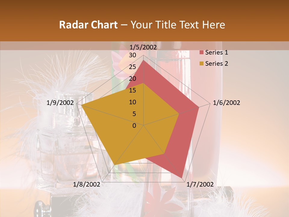 Liquid Female Senses PowerPoint Template