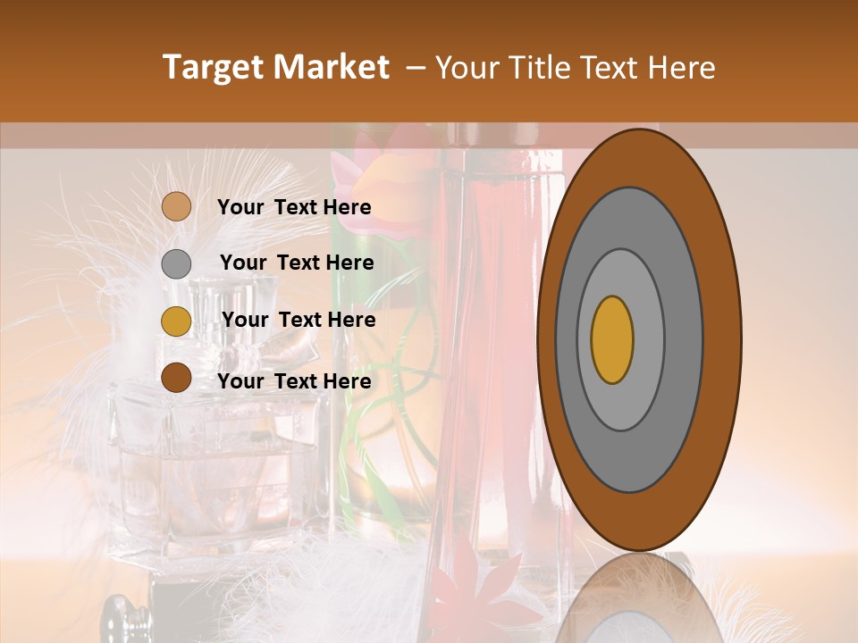 Liquid Female Senses PowerPoint Template