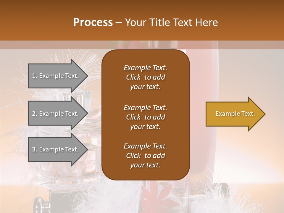 Liquid Female Senses PowerPoint Template