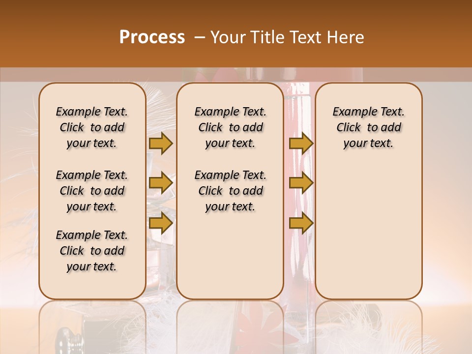 Liquid Female Senses PowerPoint Template