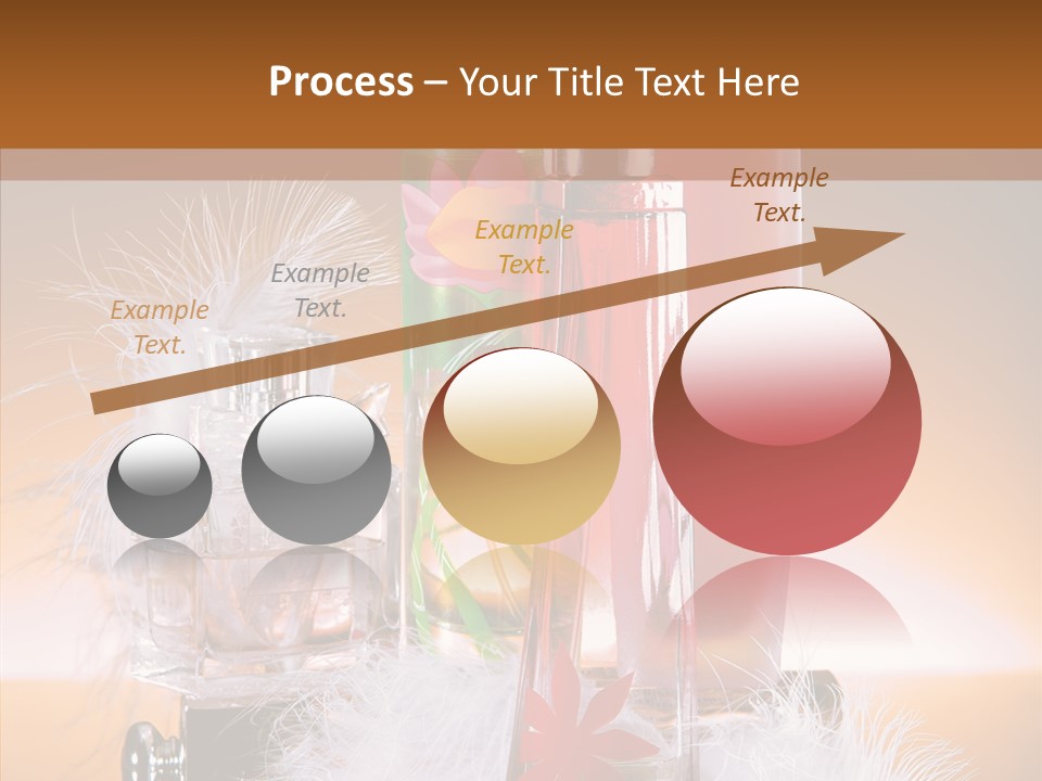 Liquid Female Senses PowerPoint Template