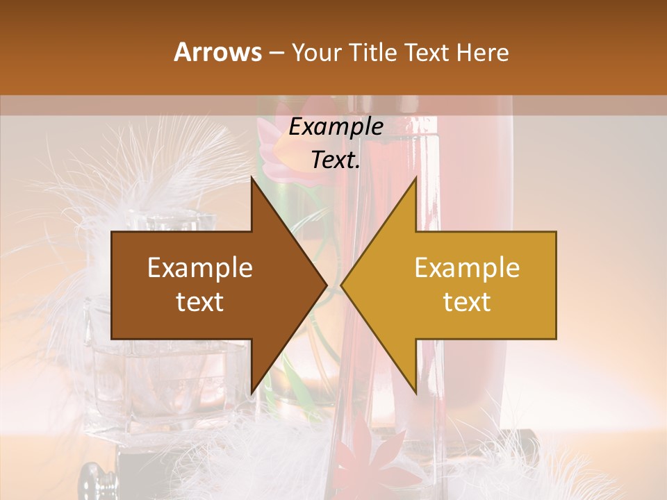 Liquid Female Senses PowerPoint Template