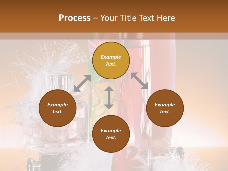 Liquid Female Senses PowerPoint Template