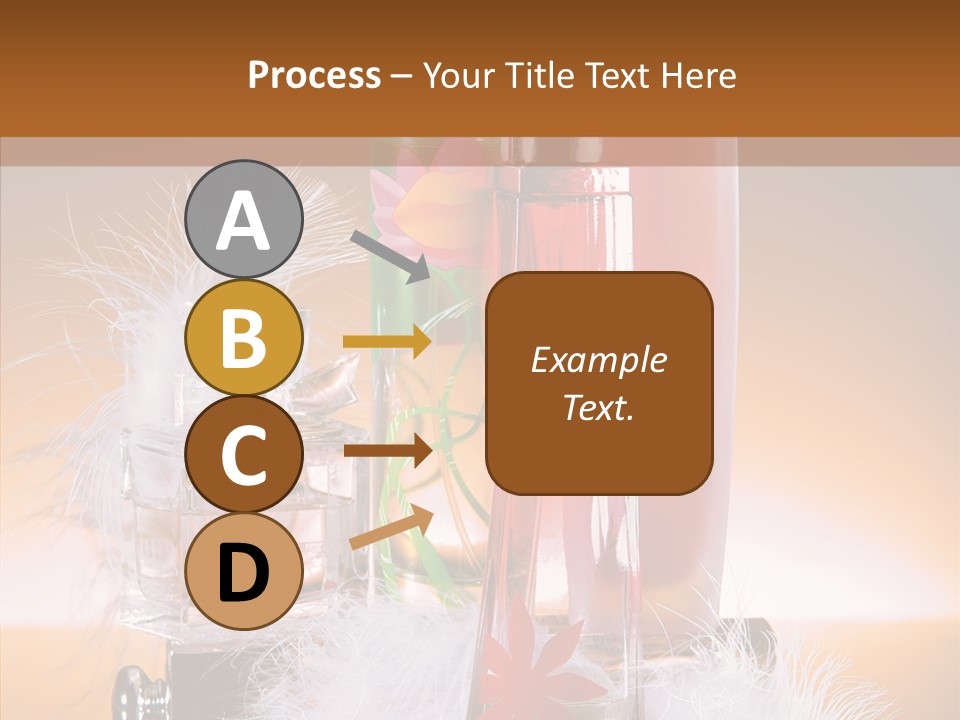 Liquid Female Senses PowerPoint Template