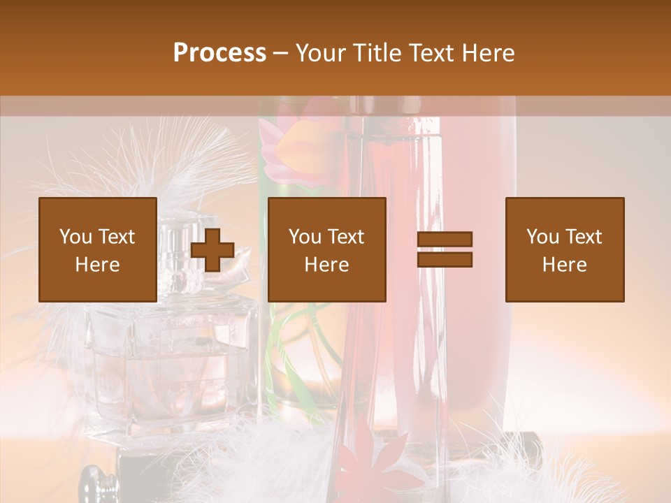 Liquid Female Senses PowerPoint Template