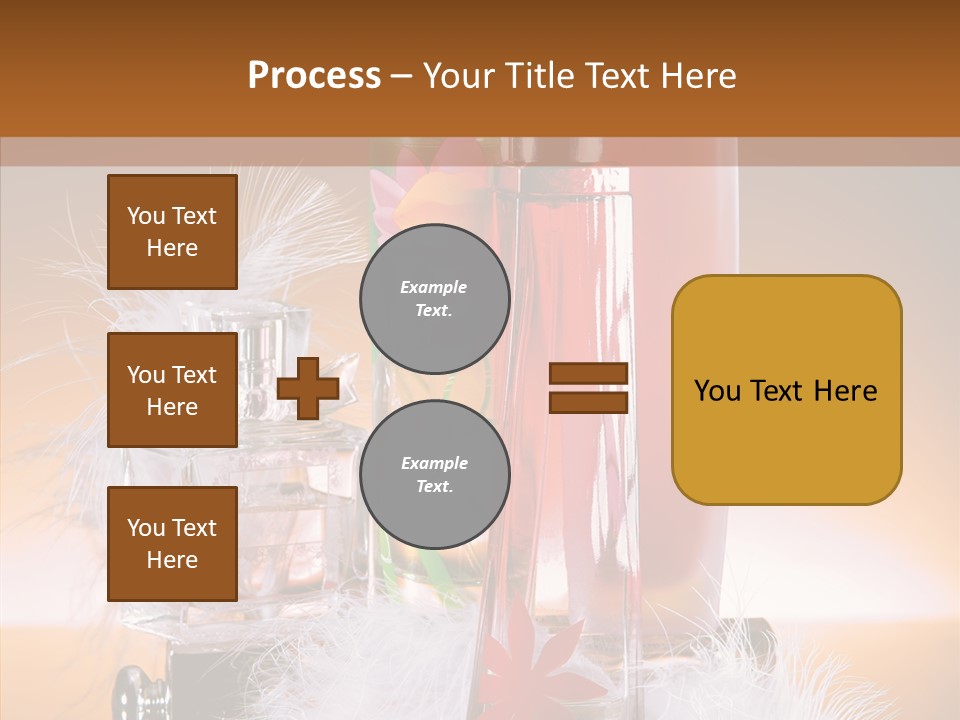 Liquid Female Senses PowerPoint Template