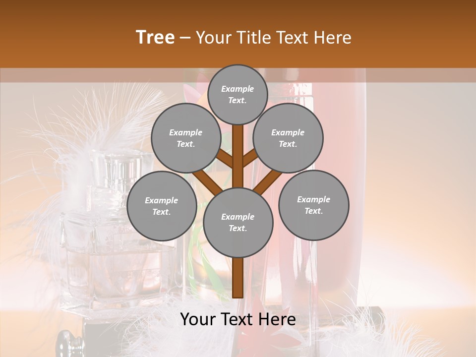 Liquid Female Senses PowerPoint Template