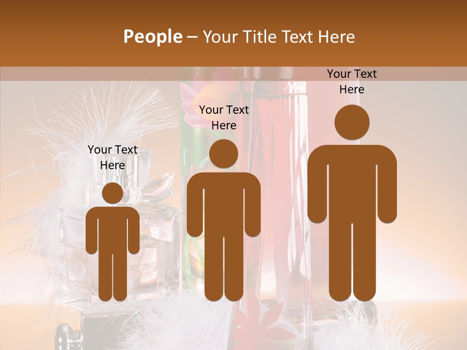 Liquid Female Senses PowerPoint Template