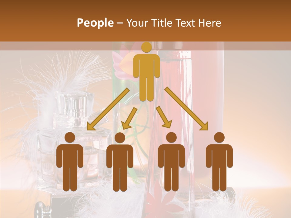 Liquid Female Senses PowerPoint Template