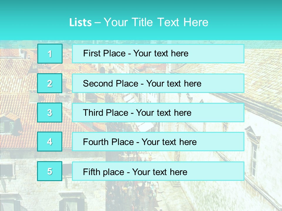 History Window Montenegro PowerPoint Template