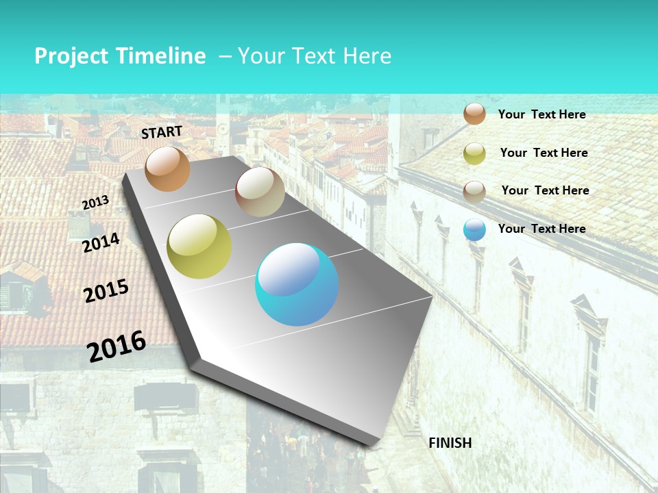 History Window Montenegro PowerPoint Template