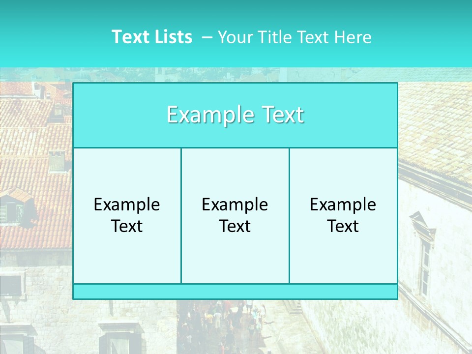History Window Montenegro PowerPoint Template