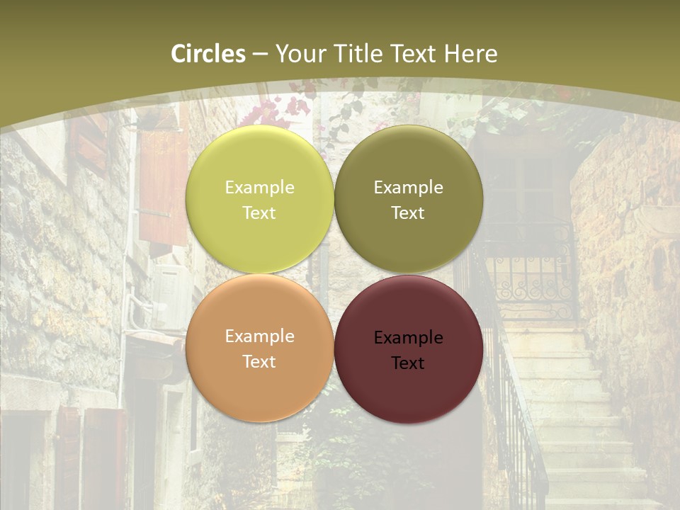 Historical Artwork Home PowerPoint Template