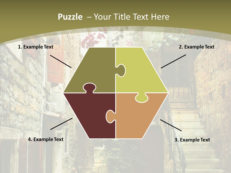 Historical Artwork Home PowerPoint Template