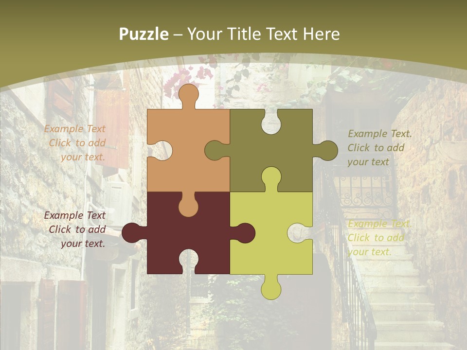 Historical Artwork Home PowerPoint Template