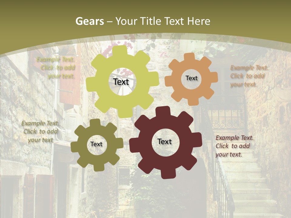 Historical Artwork Home PowerPoint Template